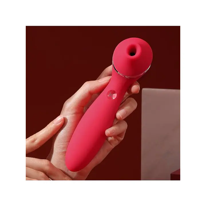 Вакуумний вібратор KISTOY Polly Plus Red - Master