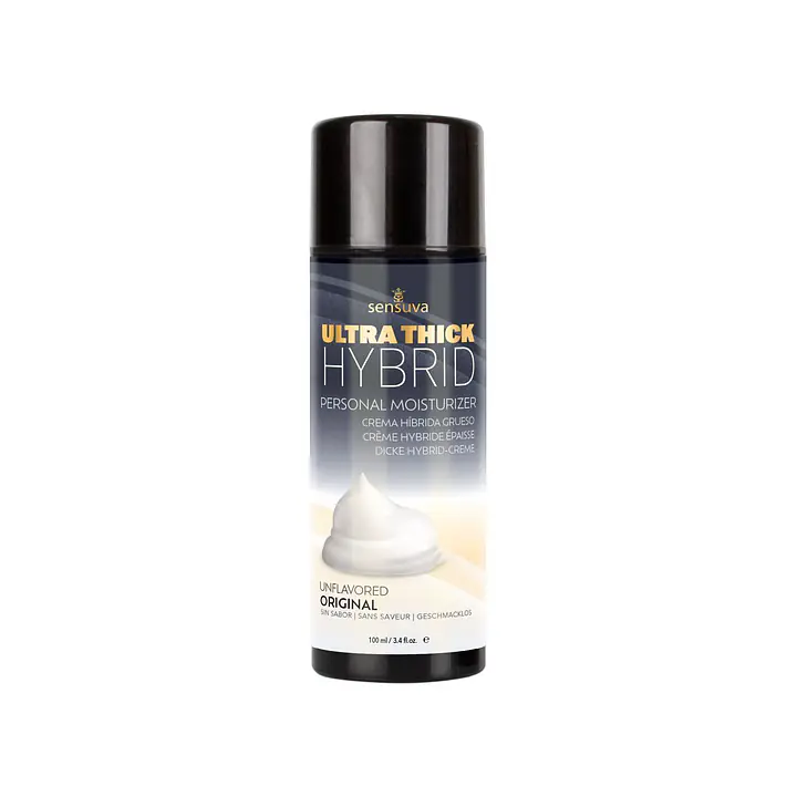 Густий крем-змазка на гібридній основі Sensuva UltraThick Hybrid Formula (100 мл) рН збалансована - Master