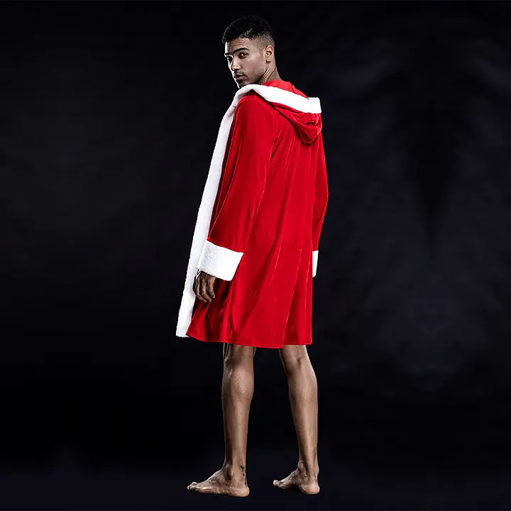 Чоловічий еротичний костюм "Звабливий Санта" One Size Red - Master
