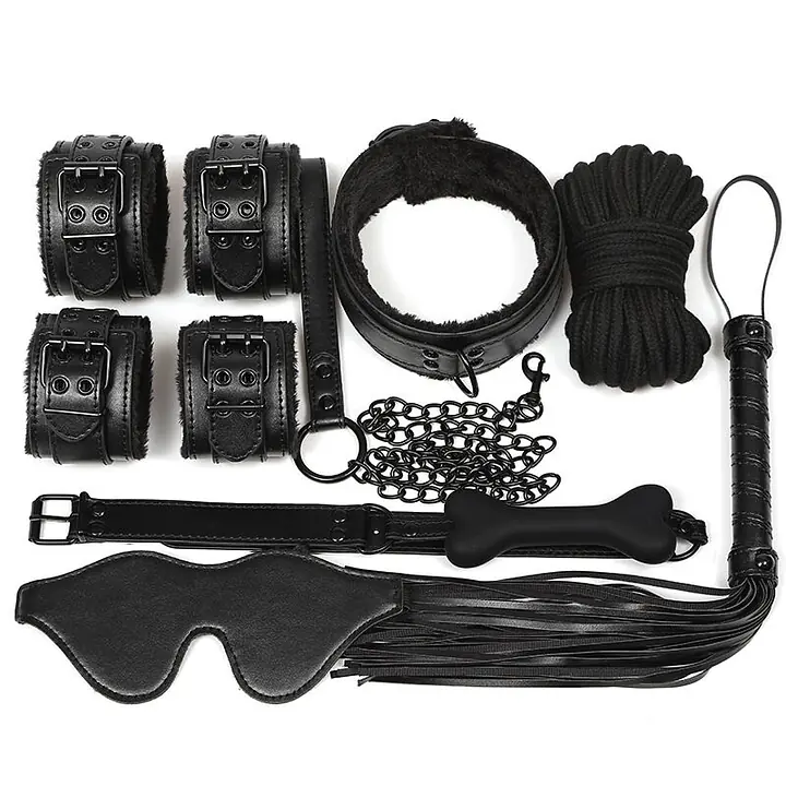Набір для БДСМ 7в1 LY1003 Black - Master
