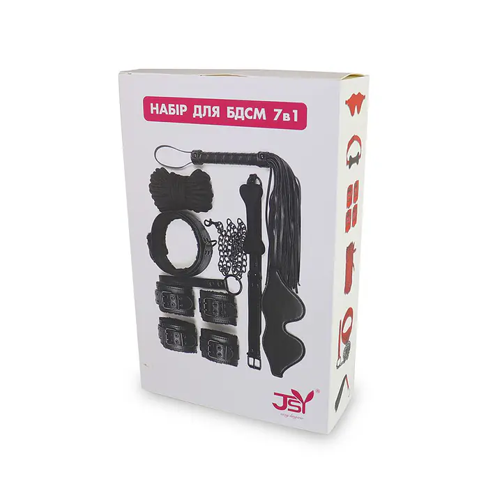 Набір для БДСМ 7в1 LY1003 Red - Master