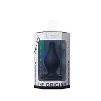 Анальна пробка SilexD (Model 2 size L) двошаровий, силікон+Silexpan, діаметр 4,5 см - Master