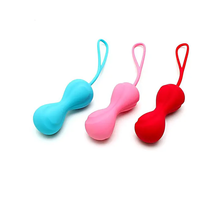 Вагінальні кульки Satisfyer Power Balls (3 пари), діаметр 3,4см, маса 60-76-92г, з кулькою всередині - Master