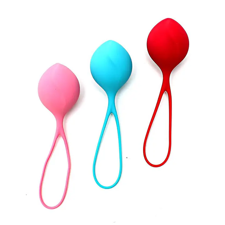 Вагінальні кульки Satisfyer Strengthening Balls (3шт), діаметр 3,8 см, маса 62-82-98г, монолітні - Master