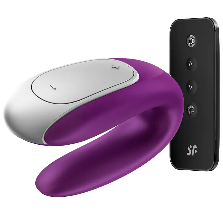 Смарт-вібратор для пар Satisfyer Double Fun (Violet) з пультом ДК - Master