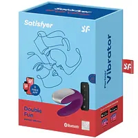 Смарт-вібратор для пар Satisfyer Double Fun (Violet) з пультом ДК - Master