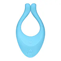 Вібратор для пар Satisfyer Endless Love Blue, 3 незалежні мотори, багатофункціональний - Master