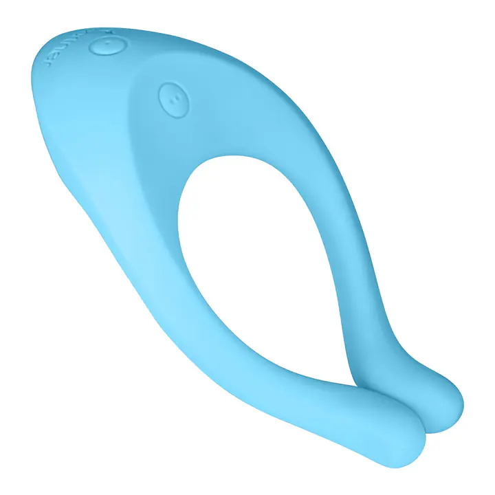 Вібратор для пар Satisfyer Endless Love Blue, 3 незалежні мотори, багатофункціональний - Master