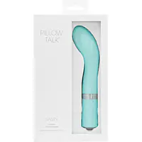 Розкішний вібратор Pillow Talk - Sassy Teal з кристалом Сваровські для точки G, подарункова упаковка - Master
