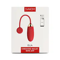 Віброяйце Svakom Ella Red - Master