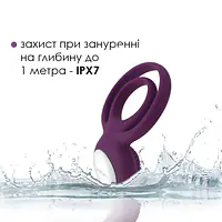 Подвійне ерекційне кільце з вібрацією Svakom Tammy Violet - Master