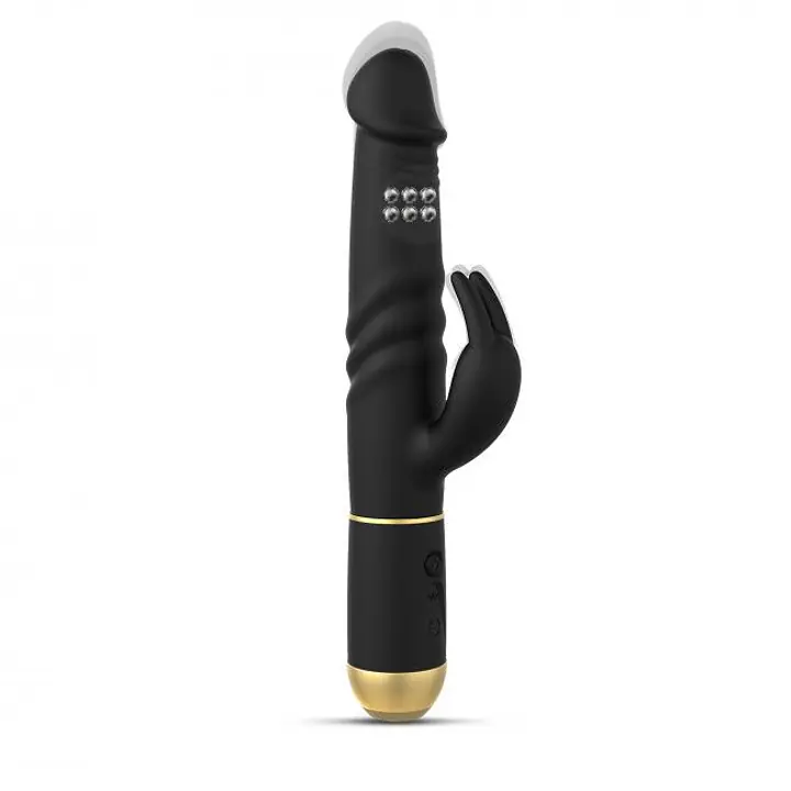Вібратор Dorcel Furious Rabbit 2.0 зі зворотно-поступальними рухами головки, перезаряджуваний - Master