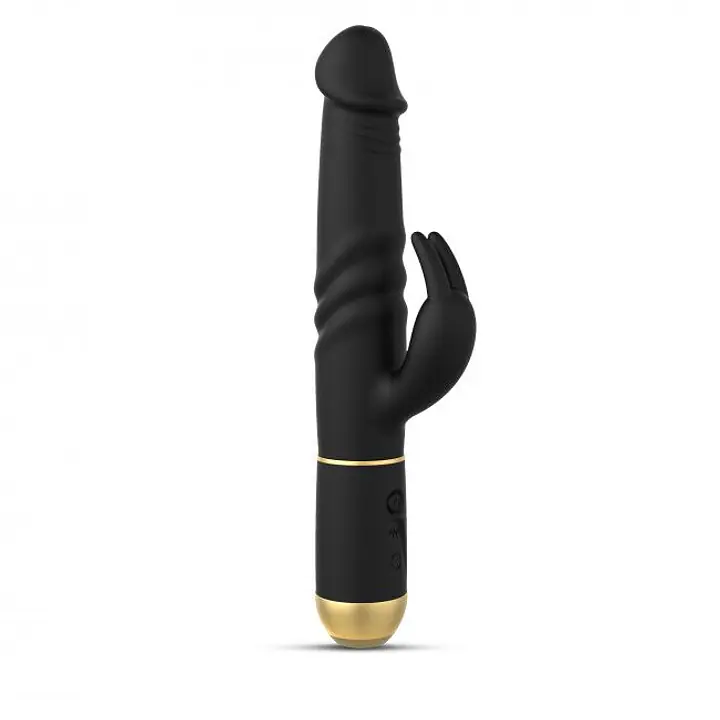Вібратор Dorcel Furious Rabbit 2.0 зі зворотно-поступальними рухами головки, перезаряджуваний - Master