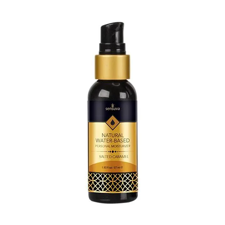 Змазка на водній основі Sensuva Natural Water-Based Salted Caramel (57мл) без гліцерину та парабенів - Master