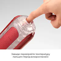 Набір мастурбатора із нагрівачем Tenga Flip Zero Red + Flip Warmer - Master