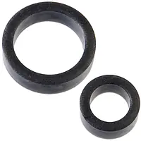 Набір ерекційних кілець Doc Johnson Platinum Premium Silicone — The C-Rings — Charcoal - Master