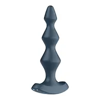 Анальний стимулятор-намистини з двома моторами Satisfyer Lolli-Plug 1 Dark teal - Master