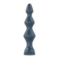 Анальний стимулятор-намистини з двома моторами Satisfyer Lolli-Plug 1 Dark teal - Master