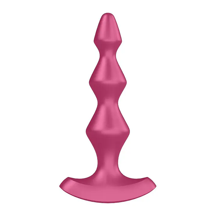 Анальний стимулятор-намистини з двома моторами Satisfyer Lolli-Plug 1 Berry - Master