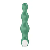 Анальний стимулятор-намистини з двома моторами Satisfyer Lolli-Plug 2 Green - Master