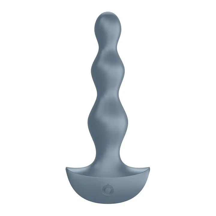 Анальний стимулятор-намистини з двома моторами Satisfyer Lolli-Plug 2 ice blue - Master