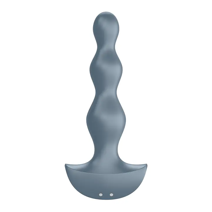 Анальний стимулятор-намистини з двома моторами Satisfyer Lolli-Plug 2 ice blue - Master