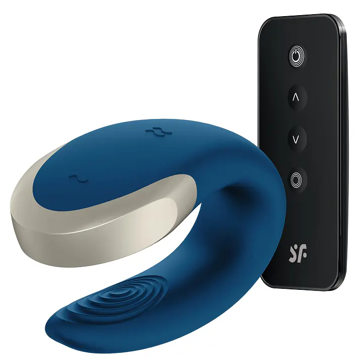 Смарт-вібратор для пар Satisfyer Double Love (Blue) - Master