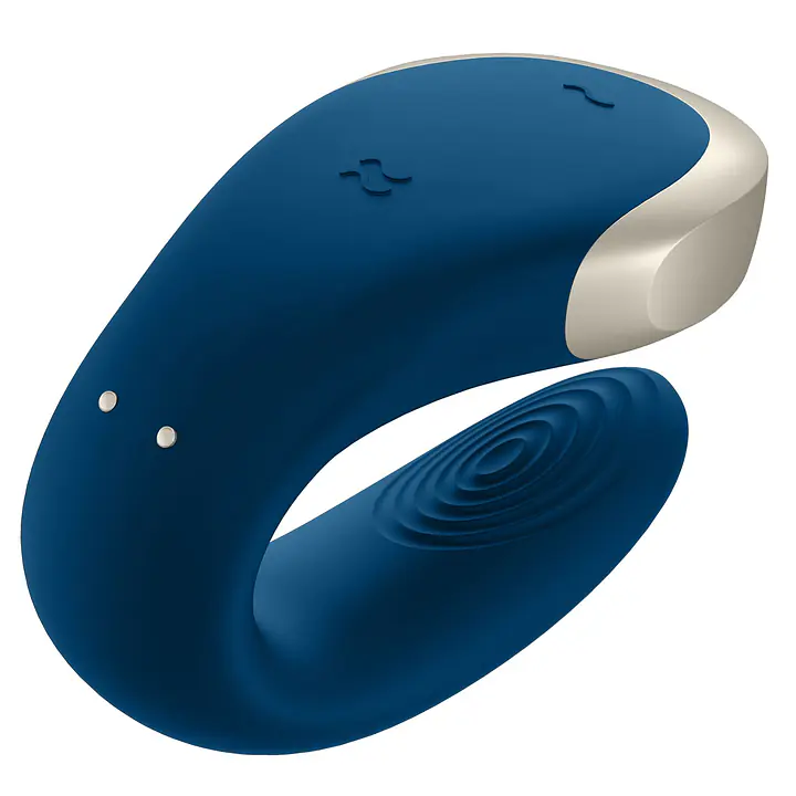 Смарт-вібратор для пар Satisfyer Double Love (Blue) - Master