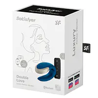 Смарт-вібратор для пар Satisfyer Double Love (Blue) - Master