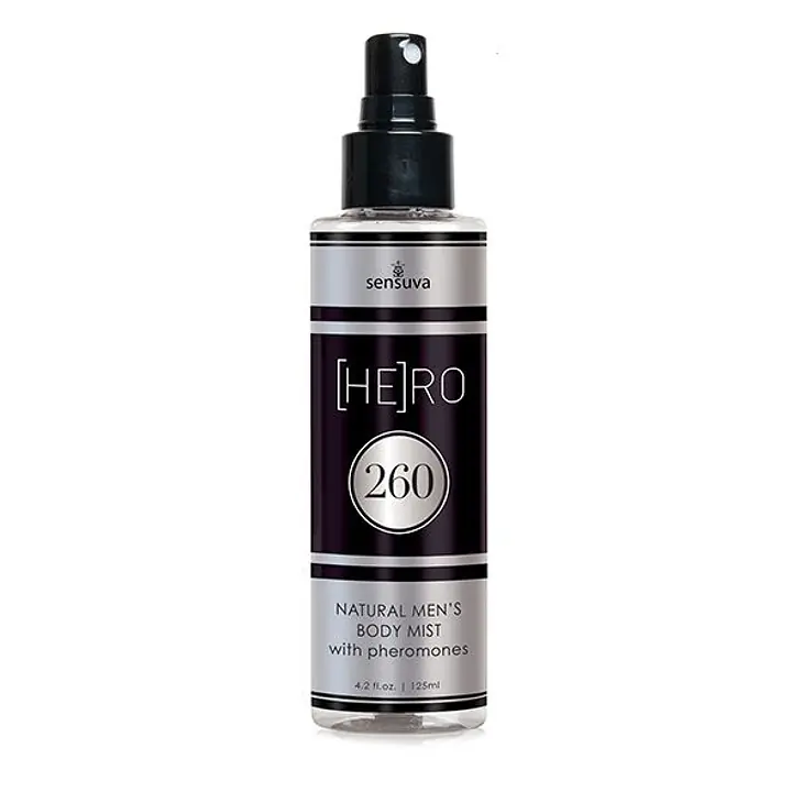 Чоловічий спрей-міст для тіла із феромонами Sensuva HE(RO) 260 Пройняті Body Mist for Him - Master