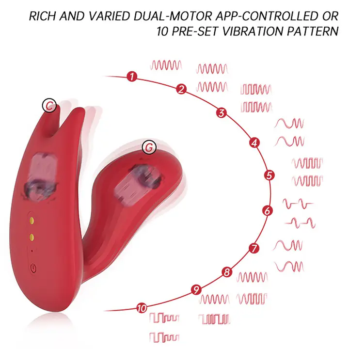 Смарт-вібратор Magic Motion Umi Red - Master