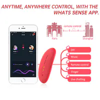 Смарт-вібратор у трусики Magic Motion Nyx Red - Master