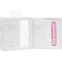Розкішний вібратор PILLOW TALK - Flirty Pink з кристалом Сваровські, гнучка головка - Master