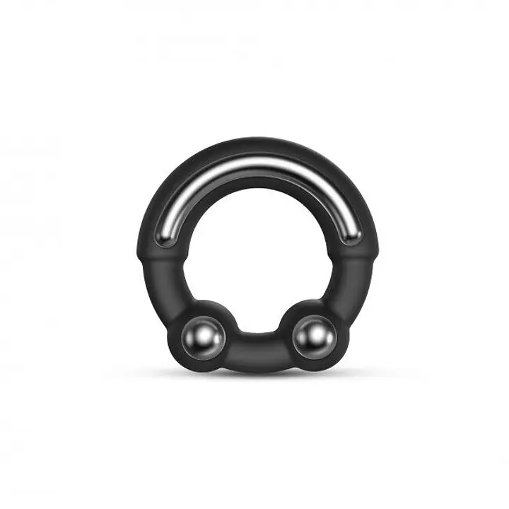 Ерекційне кільце з металевими вставками Dorcel STRONGER RING - Master