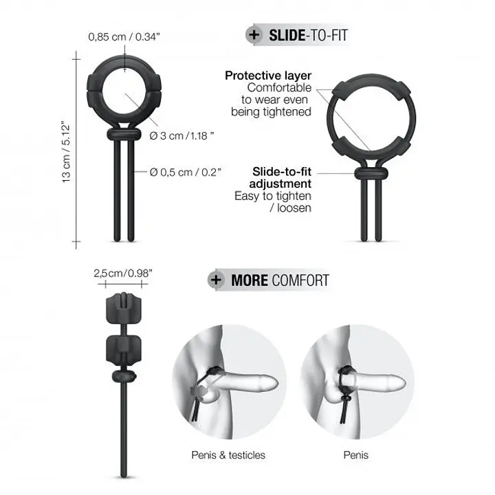 Регульоване ерекційне кільце Dorcel FIT RING - Master