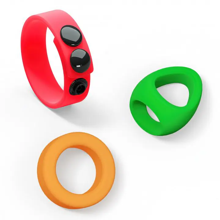Набір яскравих ерекційних кілець Love to Love NEON RING KIT - Master