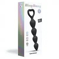 Анальний ланцюжок Love To Love BING BANG L - BLACK ONYX - Master