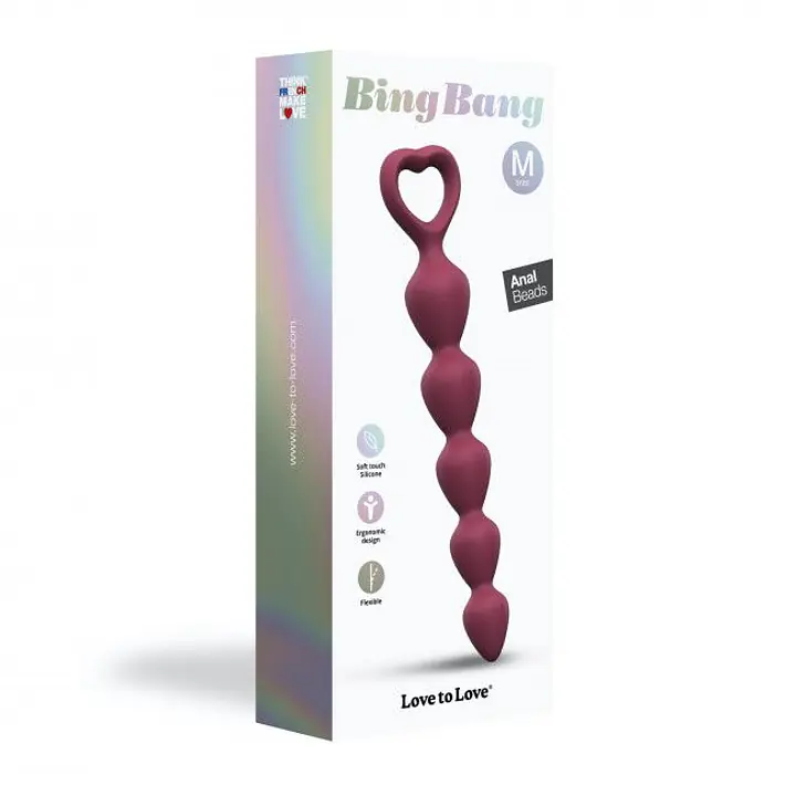 Анальний ланцюжок Love To Love BING BANG M - PLUM STAR - Master