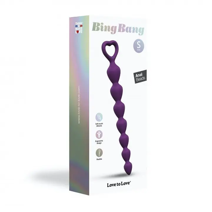Анальний ланцюжок Love To Love BING BANG S - PURPLE RAIN - Master