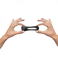Ерекційне кільце подвійне Love To Love FLUX RING - BLACK ONYX - Master
