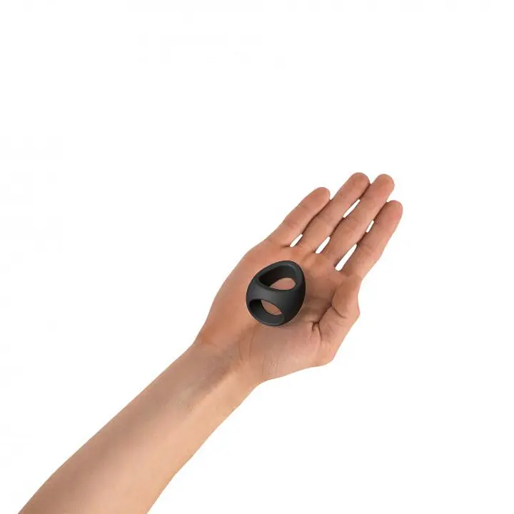 Ерекційне кільце подвійне Love To Love FLUX RING - BLACK ONYX - Master