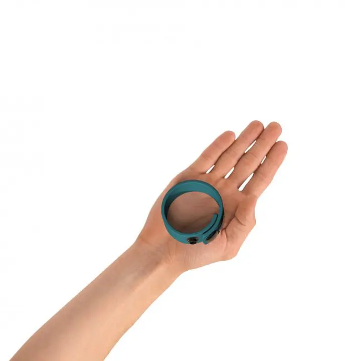 Регульоване ерекційне кільце на кнопках Love To Love HERO RING - TEAL ME - Master