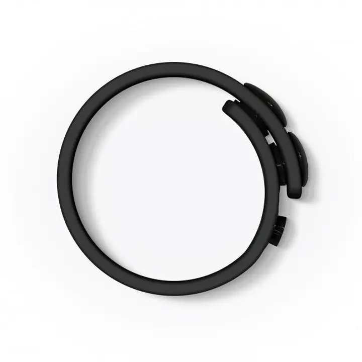 Регульоване ерекційне кільце на кнопках Love To Love HERO RING - BLACK ONYX - Master