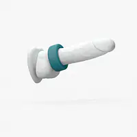 Ерекційне кільце широке Love To Love COOL RING - TEAL ME - Master