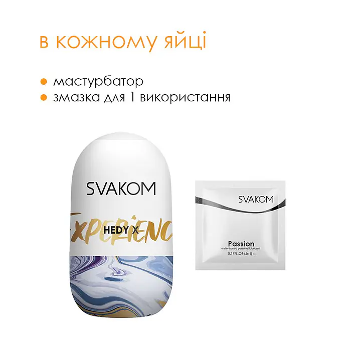 Набір яєць-мастурбаторів Svakom Hedy X- Experience - Master