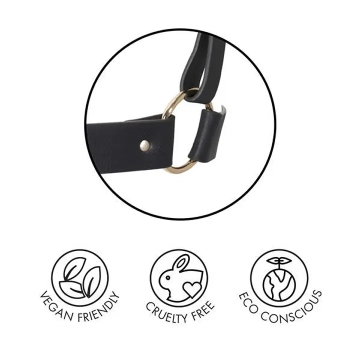 Чокер Bijoux Indiscrets MAZE — Tassel Chocker Black - Master