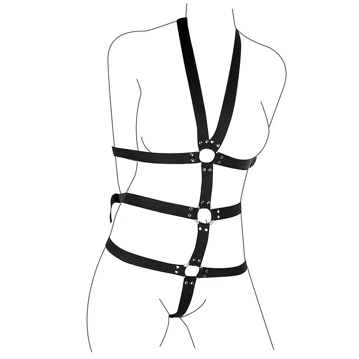 Набір для фіксації Art of Sex – BDSM Fixation Black Night Simple - Master