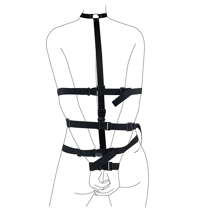 Набір для фіксації Art of Sex – BDSM Fixation Black Night Simple - Master