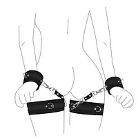 Набір для фіксації Art of Sex – Stronger Soft touch Hard Black - Master