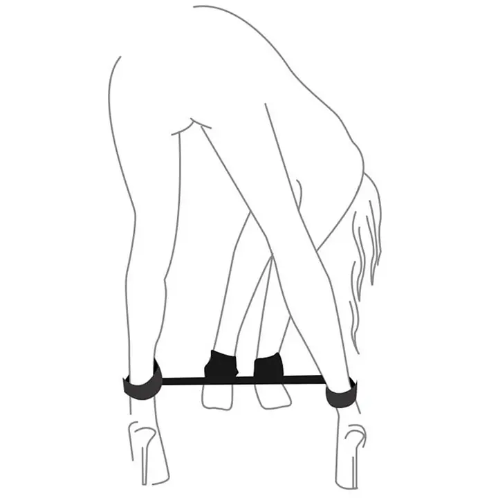 Набір для фіксації Art of Sex – BDSM Straight Line Fixation Simple - Master